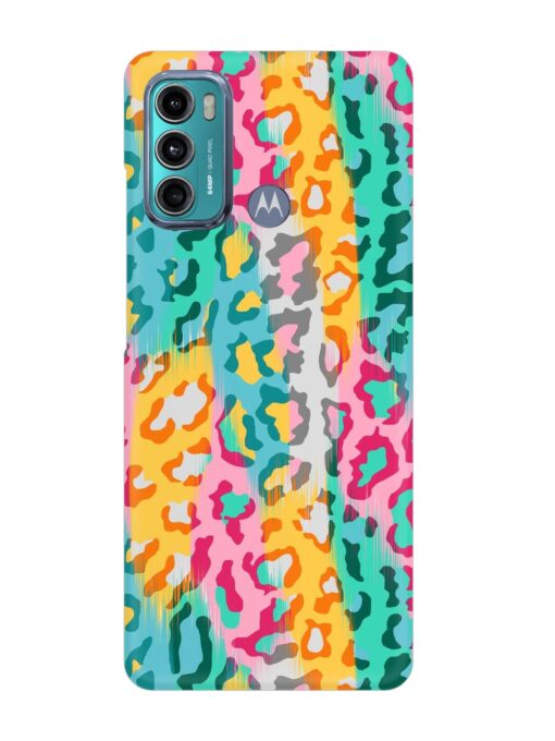 Seamless Vector Colorful Snap Case for Motorola Moto G60 Zapvi