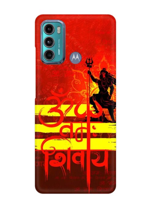 Illustration Lord Shiva Snap Case for Motorola Moto G60 Zapvi