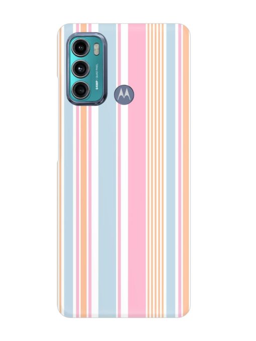 Stripe Seamless Pattern Snap Case for Motorola Moto G60 Zapvi