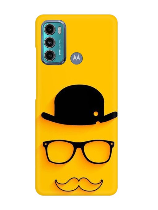 Classic Face Vector Snap Case for Motorola Moto G60 Zapvi