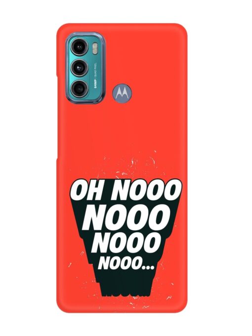 Oh Nooo Snap Case for Motorola Moto G60 Zapvi