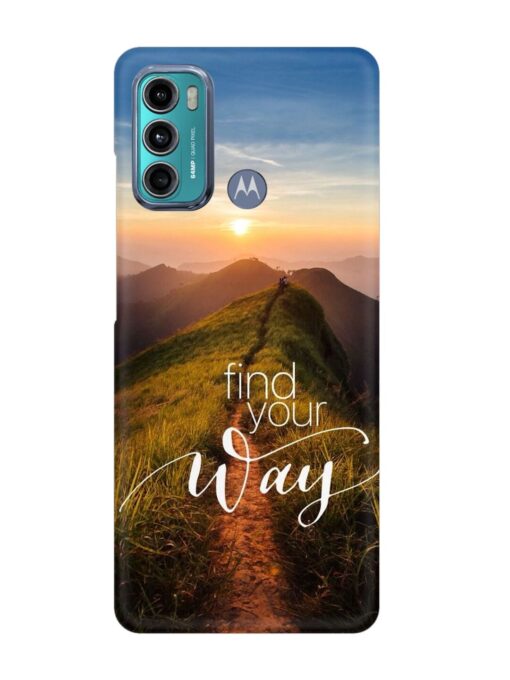 Find Your Way Snap Case for Motorola Moto G60 Zapvi