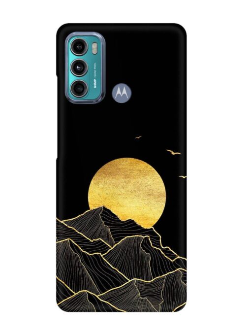 Golden Sunrise Snap Case for Motorola Moto G60 Zapvi