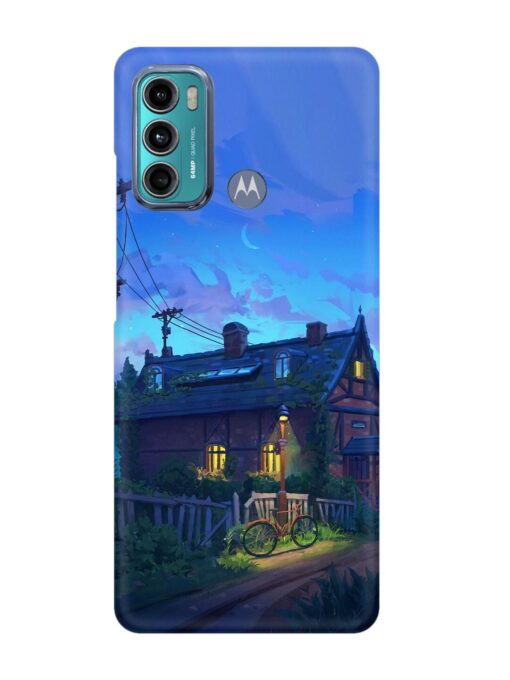 Beautiful Village House Snap Case for Motorola Moto G60 Zapvi