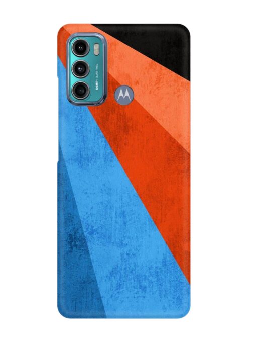 Modern Matte Abstract Snap Case for Motorola Moto G60 Zapvi