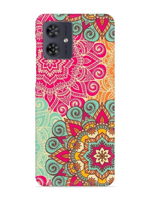 Mandala Seamless Snap Case for Motorola Moto G64 (5G) Zapvi