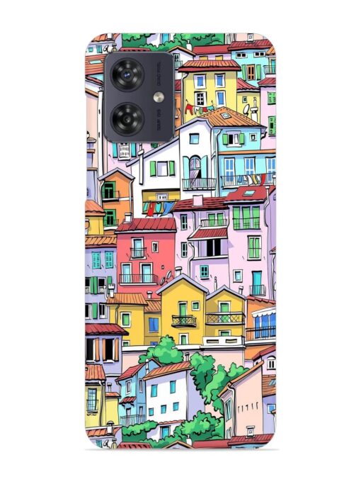 Europe Old Town Snap Case for Motorola Moto G64 (5G) Zapvi