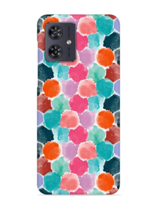 Colorful Seamless Pattern Snap Case for Motorola Moto G64 (5G) Zapvi