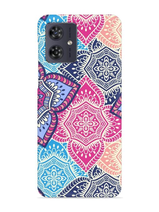 Ethnic Floral Seamless Snap Case for Motorola Moto G64 (5G) Zapvi