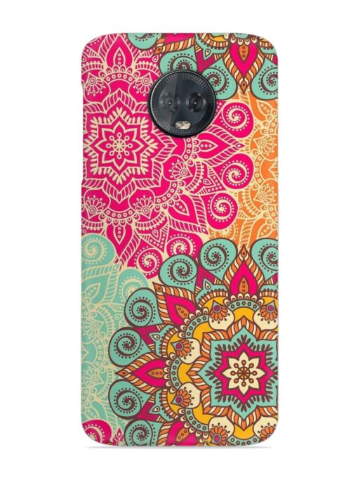 Mandala Seamless Snap Case for Motorola Moto G6 Plus Zapvi