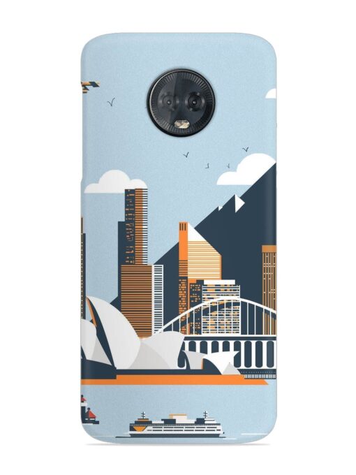 Sydney Opera Landscape Snap Case for Motorola Moto G6 Plus Zapvi