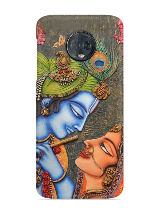 Lord Radha Krishna Flute Art Snap Case for Motorola Moto G6 Plus Zapvi