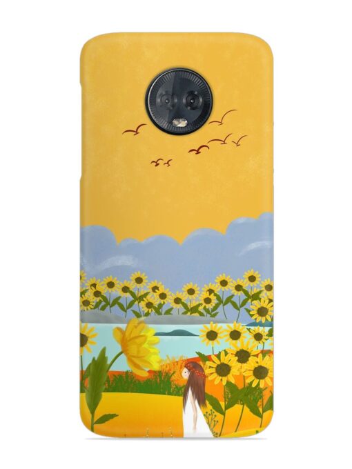 Beginning Of Autumn Snap Case for Motorola Moto G6 Plus Zapvi