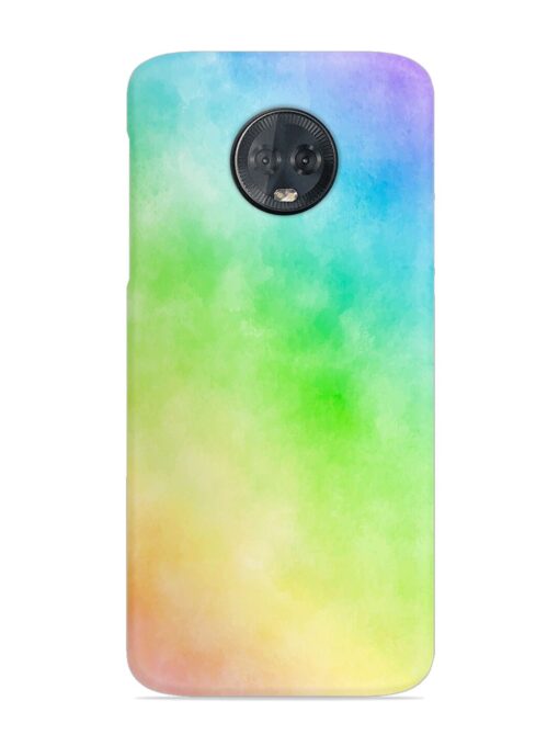 Watercolor Mixture Snap Case for Motorola Moto G6 Plus Zapvi