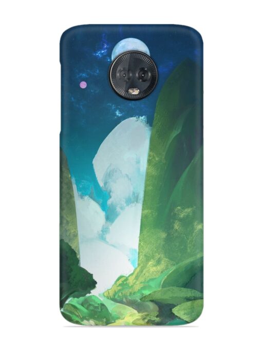 Abstract Art Of Nature Snap Case for Motorola Moto G6 Plus Zapvi