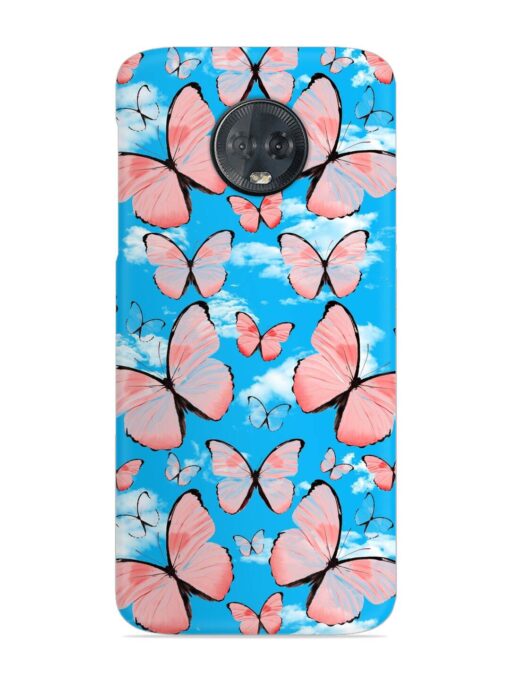 Seamless Pattern Tropical Snap Case for Motorola Moto G6 Plus Zapvi