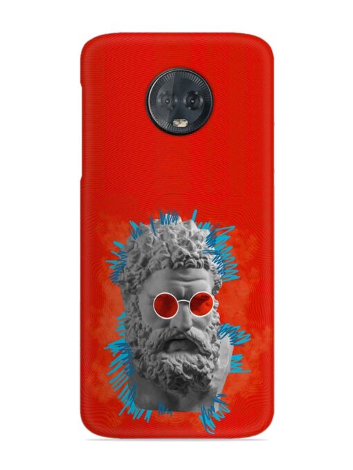 Contemporary Art Concept Snap Case for Motorola Moto G6 Plus Zapvi