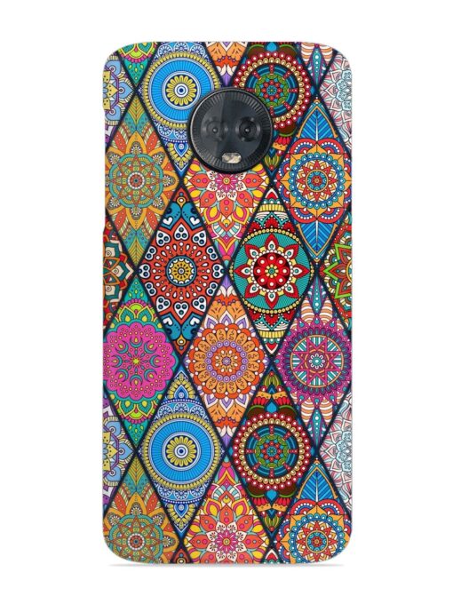 Seamless Tile Pattern Snap Case for Motorola Moto G6 Plus Zapvi