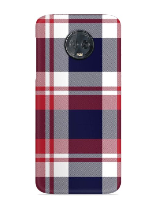 Classic Plaid Tartan Snap Case for Motorola Moto G6 Plus Zapvi