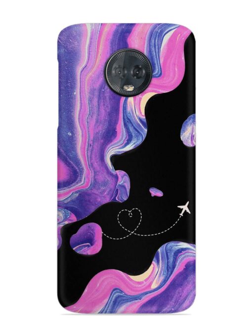 Glitter Art Snap Case for Motorola Moto G6 Plus Zapvi