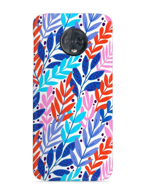 Bright Floral Tropical Snap Case for Motorola Moto G6 Plus Zapvi