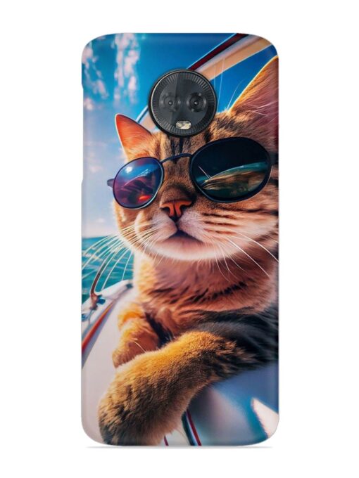 Cat In Style Snap Case for Motorola Moto G6 Plus Zapvi