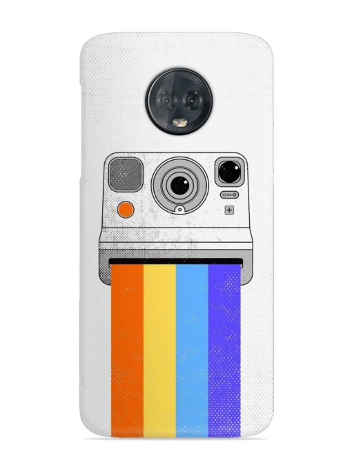 Retro Camera Art Snap Case for Motorola Moto G6 Plus Zapvi