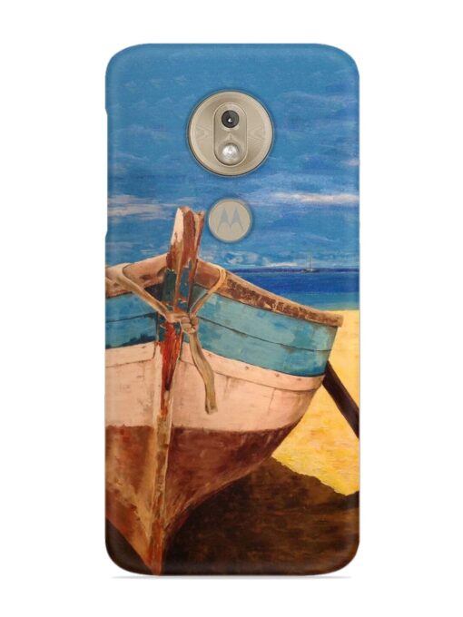 Canvas Painting Snap Case for Motorola Moto G7 Play Zapvi