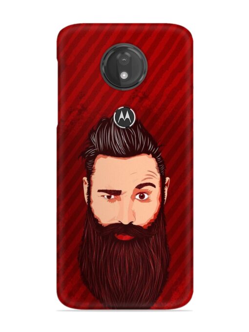 Beardo Man Snap Case for Motorola Moto G7 Power Zapvi