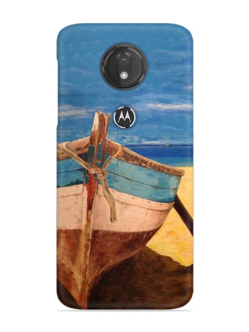 Canvas Painting Snap Case for Motorola Moto G7 Power Zapvi