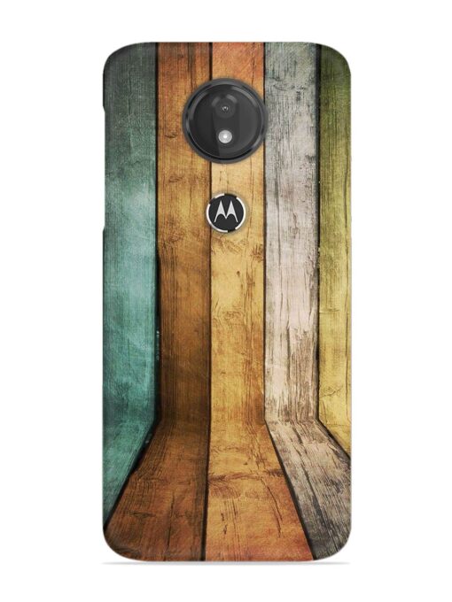 Wooden Realistic Art Snap Case for Motorola Moto G7 Power Zapvi