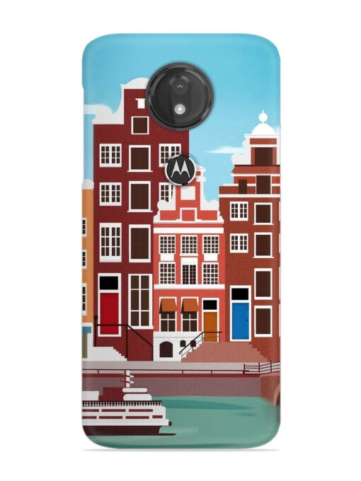 Scenery Architecture Amsterdam Landscape Snap Case for Motorola Moto G7 Power Zapvi