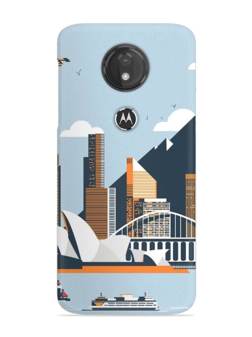 Sydney Opera Landscape Snap Case for Motorola Moto G7 Power Zapvi