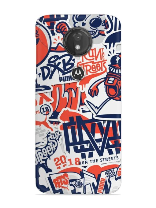 Run The Street Snap Case for Motorola Moto G7 Power Zapvi