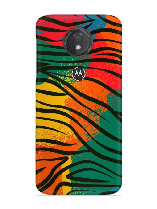 Bright Colorful Snap Case for Motorola Moto G7 Power Zapvi