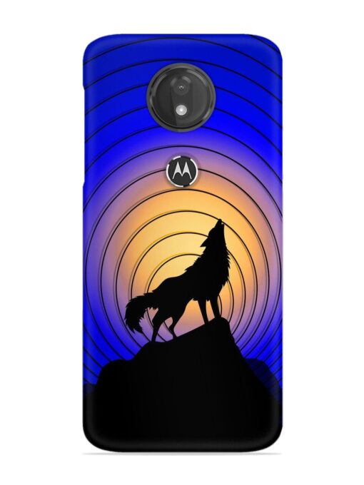 Fox Roaring Design Snap Case for Motorola Moto G7 Power Zapvi