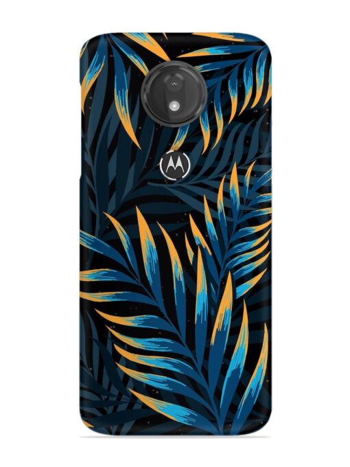 Abstract Leaf Art Snap Case for Motorola Moto G7 Power Zapvi