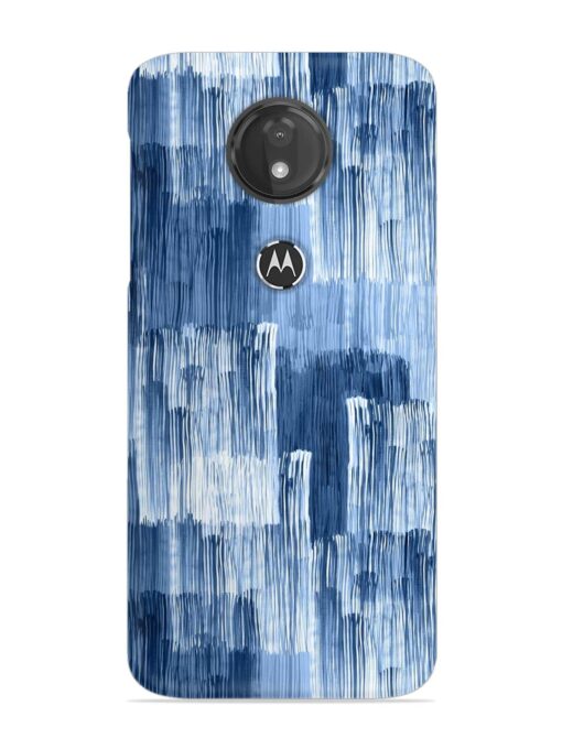 Abstract Pattern Stripes Snap Case for Motorola Moto G7 Power Zapvi