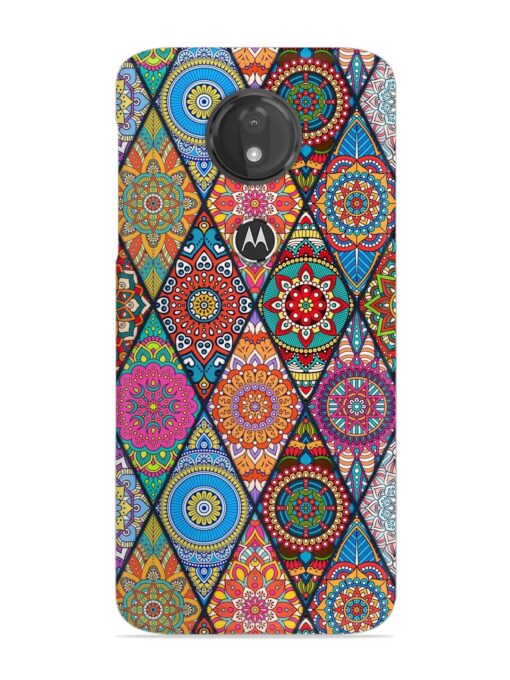 Seamless Tile Pattern Snap Case for Motorola Moto G7 Power Zapvi