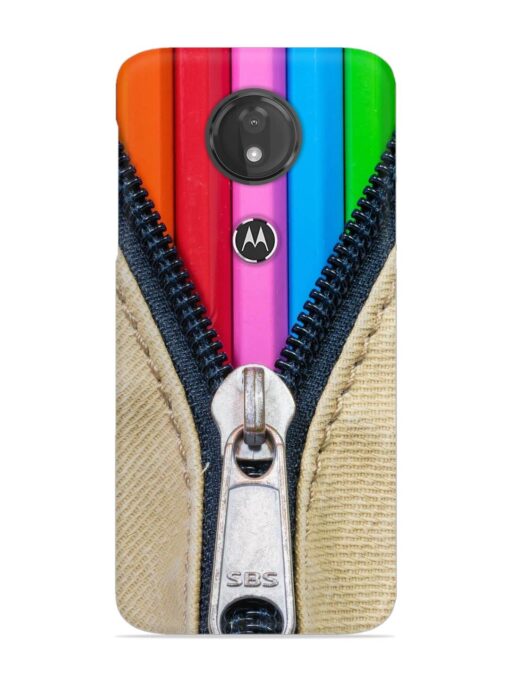 Zip In Color Snap Case for Motorola Moto G7 Power Zapvi