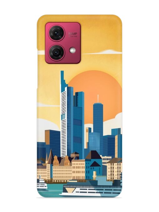 Germany Frankfurt Snap Case for Motorola Moto G84 (5G) Zapvi