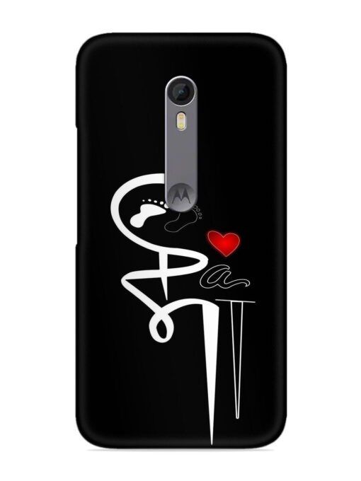 Maa Pa Snap Case for Motorola Moto X Style Zapvi