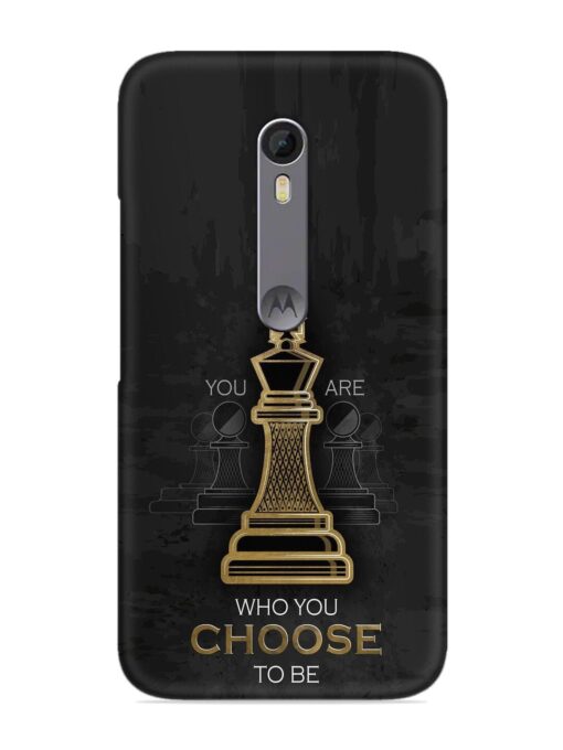 You Are Who Choose To Be Snap Case for Motorola Moto X Style Zapvi