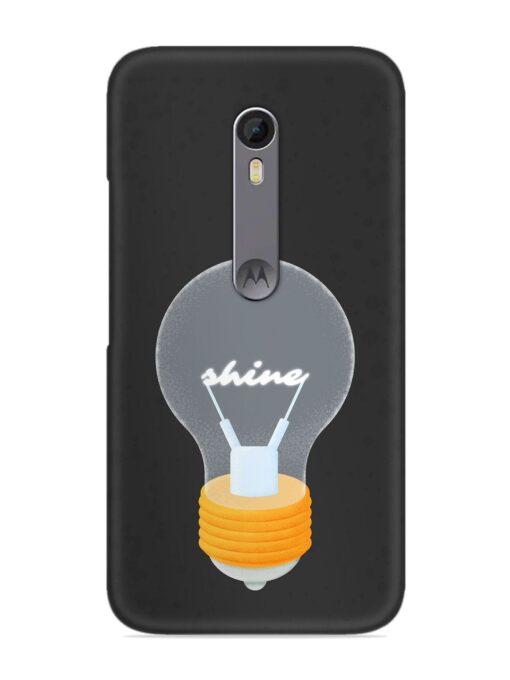 Bulb Background Snap Case for Motorola Moto X Style Zapvi