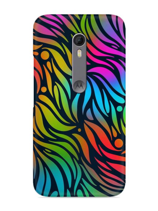 Abstract Leaf Design Snap Case for Motorola Moto X Style Zapvi