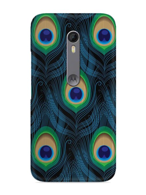 Seamless Pattern Peacock Snap Case for Motorola Moto X Style Zapvi