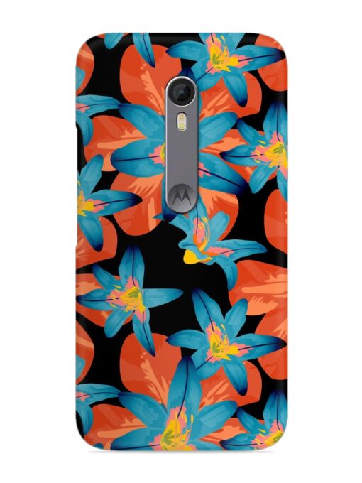 Philippine Flowers Seamless Snap Case for Motorola Moto X Style Zapvi