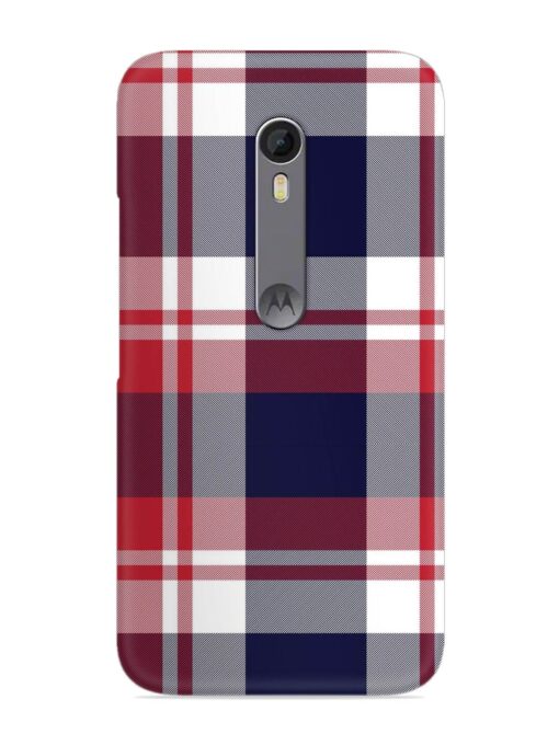 Classic Plaid Tartan Snap Case for Motorola Moto X Style Zapvi