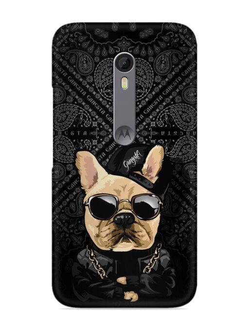 Gangsta Cool Sunglasses Dog Snap Case for Motorola Moto X Style Zapvi