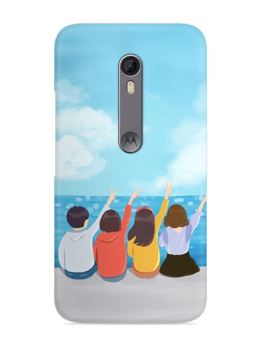 Happy Kids Snap Case for Motorola Moto X Style Zapvi